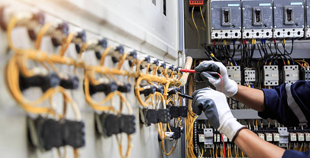 Professional Electrician technician working in Brookfield, WI